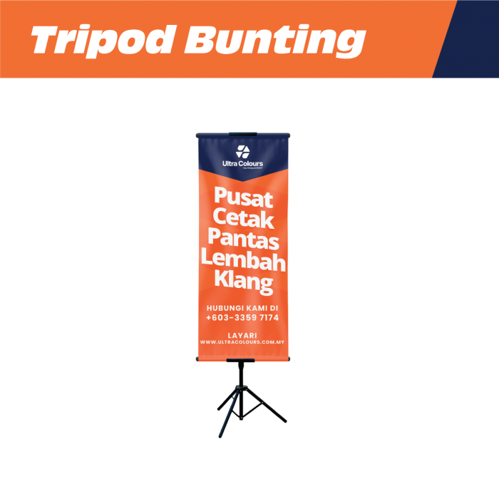 Tripod Stand Bunting