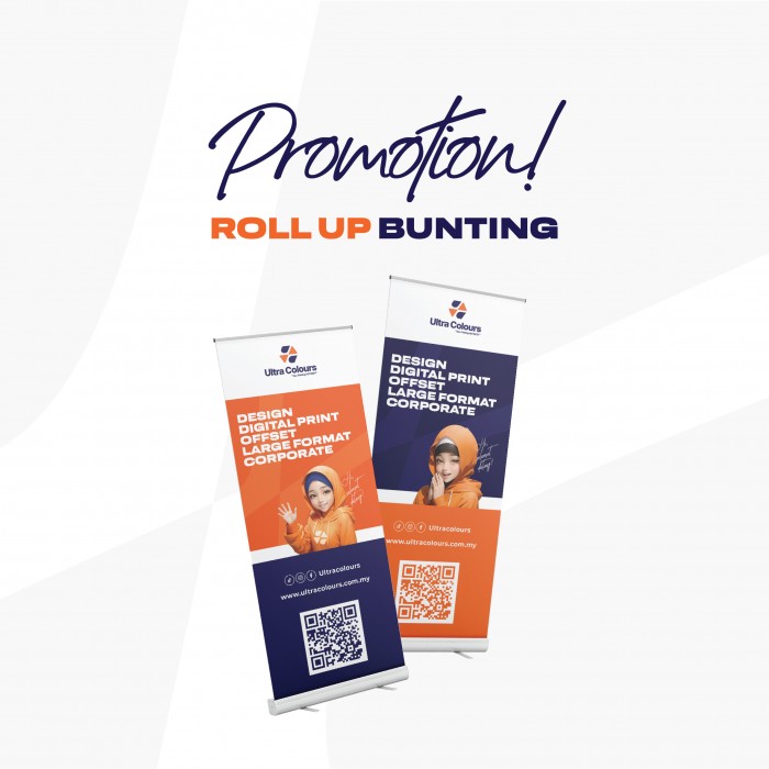 Promotion Rollup Bunting